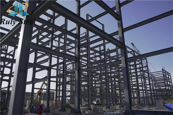Estrutura de aço de larga envergadura Fornecimento industrial Construção Metal Edifício pré-fabricado Armazém