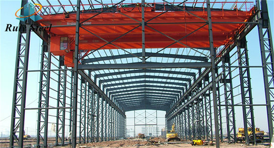Estrutura de aço Profissional Design pré-fabricado Estrutura galvanizada para armazém de edifícios industriais
