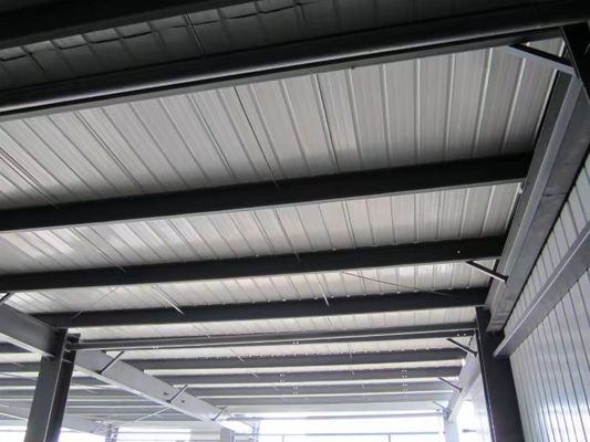 Construção Industrial de aço leve Estrutura pré-fabricada Estrutura de estrutura de metal Edifício de construção Armazém