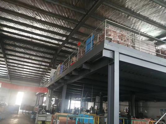 Construção Industrial de aço leve Estrutura pré-fabricada Estrutura de estrutura de metal Edifício de construção Armazém