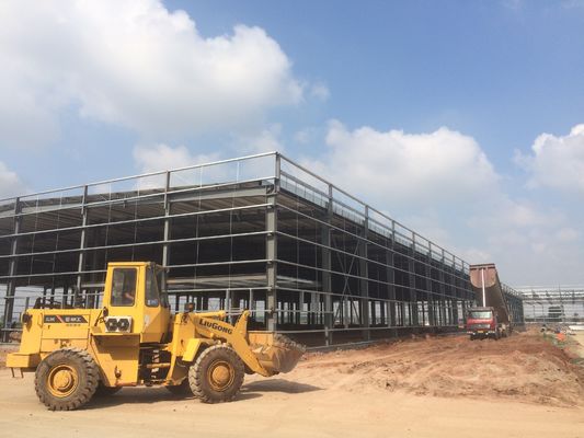 Prefabricado Estrutura de aço leve e ecologicamente correto Estrutura de estrutura de construção