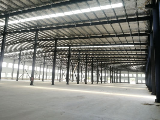 Estrutura de aço pré-fabricada Portal de estrutura Atelier Edifícios de armazém