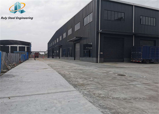 Q355B Construção de estruturas pré-fabricadas de aço Armazém de montagem rápida para armazenamento