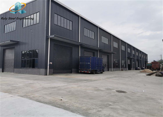 Q355B Construção de estruturas pré-fabricadas de aço Armazém de montagem rápida para armazenamento