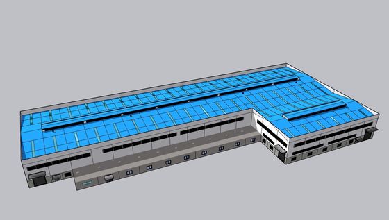 Estrutura de aço galvanizado interior Alta resistência longa vida útil