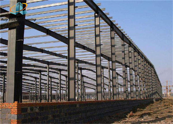 Casa de aves de aves de aço de alta resistência Edifício de estrutura de aço de três andares