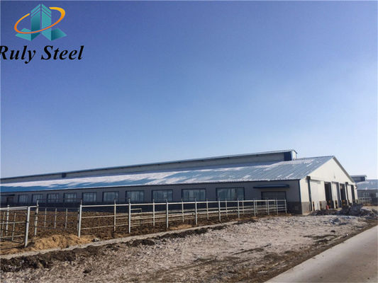 Edifícios industriais pré-fabricados de aço Armazém Q235B Q355B