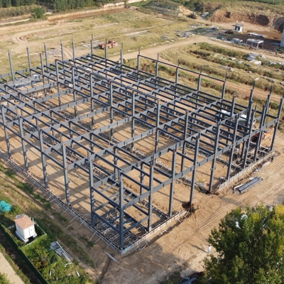 Edifício de Armazém de Aço Prefabricado Q235B Q355B Quadro de Seção H