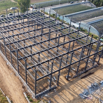 Fabricação de estruturas de aço galvanizadas a quente Secção H