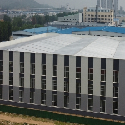 Edifício de escritórios com estrutura de aço de vários andares, estrutura pré-fabricada Q235B Q355B