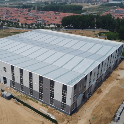Edifício de Armazém de Aço Prefabricado Q235B Q355B Quadro de Seção H