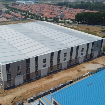 Construções industriais pré-fabricadas de aço para oficinas de grande comprimento