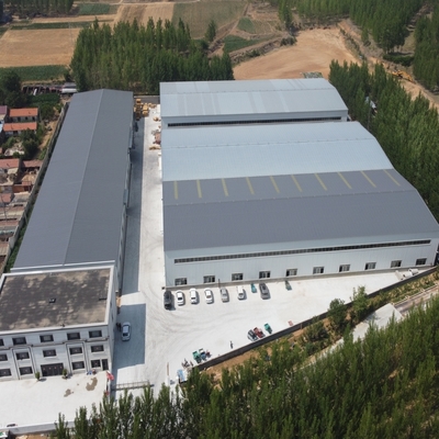 Armazém de Aço Pré-Fabricado com Guindaste - Material Q235B/Q355B