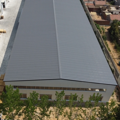 Construção de estruturas pré-fabricadas de aço para oficina de armazém