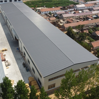 Construção de estruturas pré-fabricadas de aço para oficina de armazém