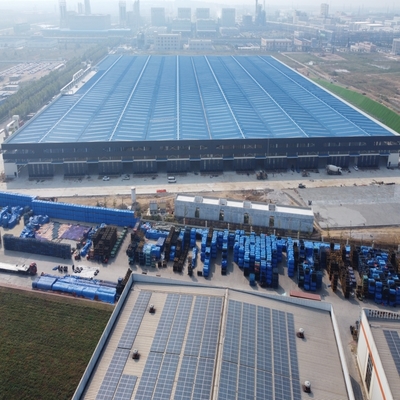 Armazém Pré-fabricado com Estrutura de Aço e Perfis H Q235B Q355B