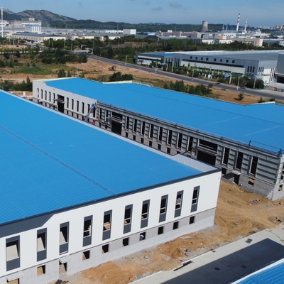 Prédio de Estrutura de Aço Pré-Fabricada para Armazém, Oficina e Garagem