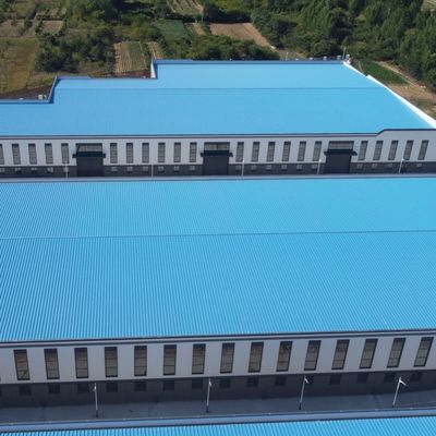 Armazém para armazenagem de edifícios pré-fabricados de estrutura de aço