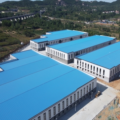 1.8mm Estrutura de aço galvanizado Armazém Edifício pré-fabricado