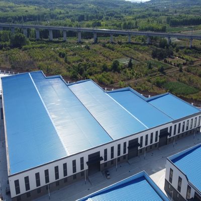 Armazém para armazenagem de edifícios pré-fabricados de estrutura de aço