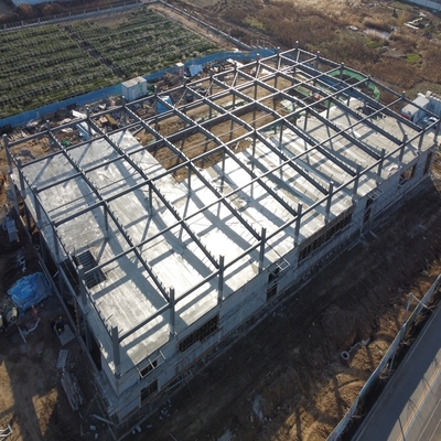 Estrutura de Oficina Pré-Fabricada em Aço Q235B Q355B Material