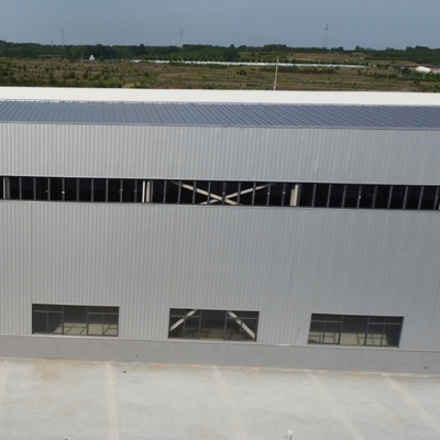 Edifício de armazenagem de estruturas de aço pré-construídas Q235B Q355B