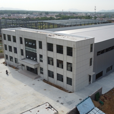 Prédio de Escritórios com Estrutura de Aço Pré-Fabricada, Estrutura Multi-Andares