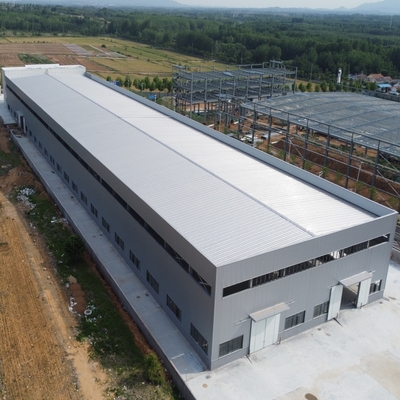 Armazém de aço em forma de H resistente a ventos e terremotos