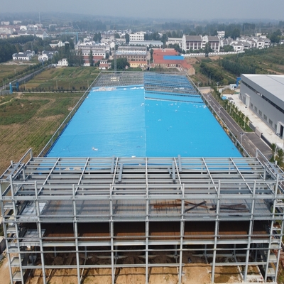 Edifício de escritórios com estrutura de aço de vários andares, estrutura pré-fabricada Q235B Q355B