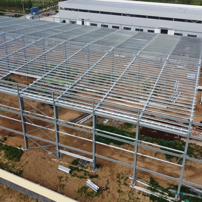 Prédio de Estrutura de Aço Pré-Fabricada com Certificação CE e Vida Útil de 50 Anos