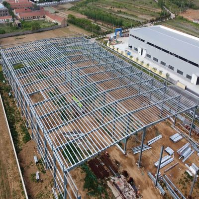 Custom Prefabricated Steel Structure Warehouse Building for Industrial Storage