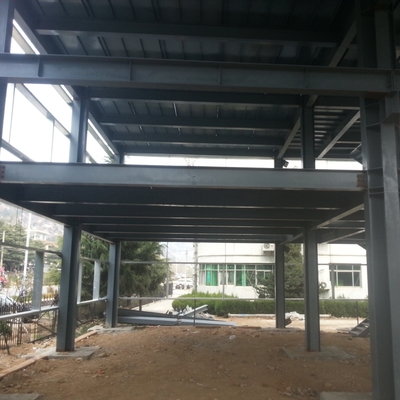 Edifícios Industriais Pesados em Aço Pré-Fabricados com Colunas em Perfil H