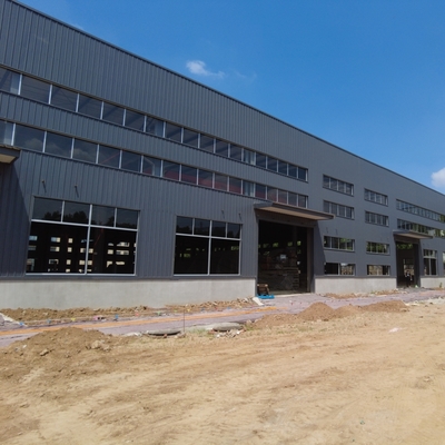 Edifício de armazenagem de estrutura de aço pré-fabricada Q355 Tamanho personalizado