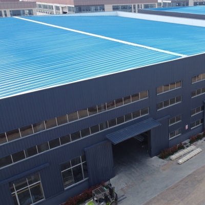 Construção de armazéns de estruturas de aço pré-fabricadas com vigas de secção H