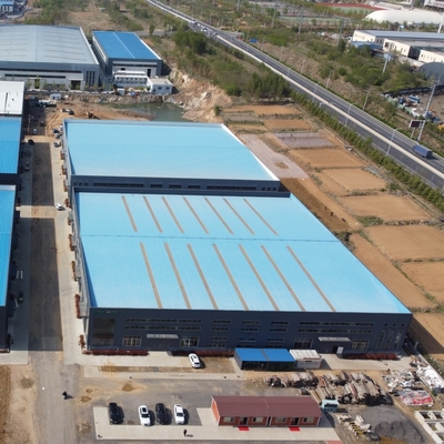 Oficina pré-fabricada com estrutura de aço Q235B Q355B, vida útil de 50 anos