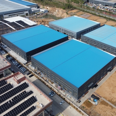 Oficina de Estrutura de Aço Pré-Fabricada com Vida Útil de 50 Anos Certificada CE