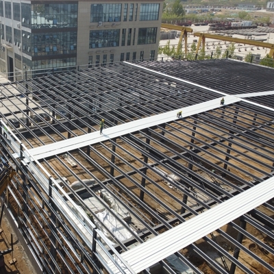 Edifício de estrutura de aço pré-fabricado certificado com vida útil de 50 anos