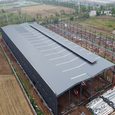 Armazém de estruturas metálicas pré-fabricadas de baixo custo