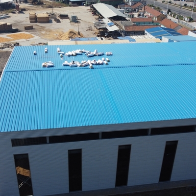 Armazém Pré-fabricado com Estrutura de Aço e Perfis H Q235B Q355B