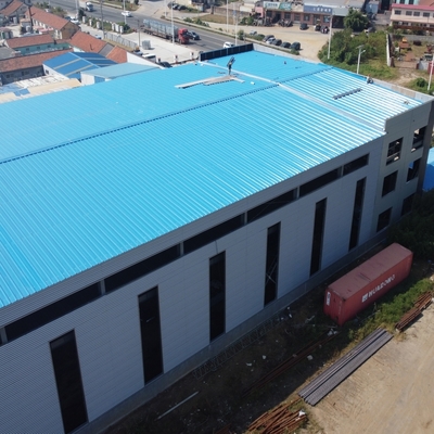 Construção de Armazém de Aço PEB com Aço Q235B Q355B