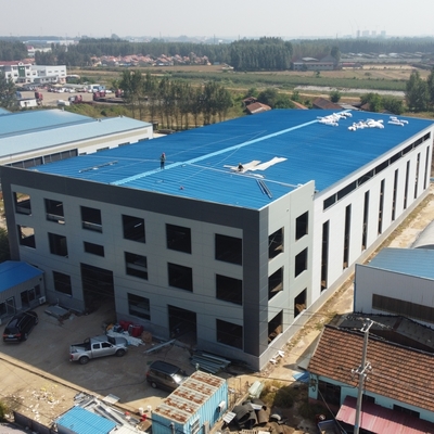 Prédio de Estrutura de Aço Pré-Fabricada para Armazém de Fábrica com Certificação CE