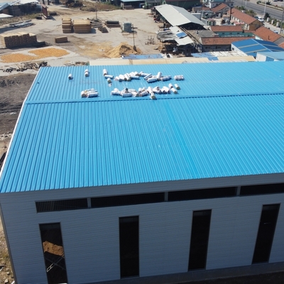 Armazém pré-fabricado com estrutura de aço, material Q235B Q355B