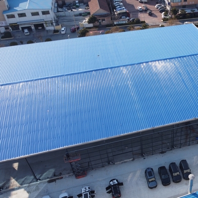 Edifício de oficina de aço pré-fabricado com vida útil de 50 anos