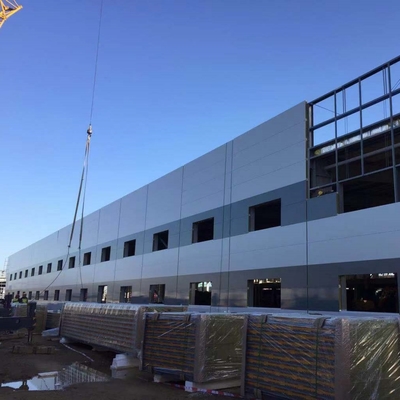 Estrutura do armazém de aço pré-fabricado Q235B Q355B ASTM A36