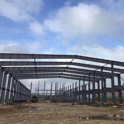 Fabricação de aço estrutural de grandes dimensões para estruturas de edifícios