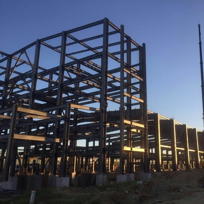 Fabricação de aço estrutural de grandes dimensões para estruturas de edifícios