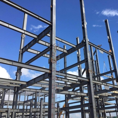 Fabricação de aço estrutural de grandes dimensões para estruturas de edifícios