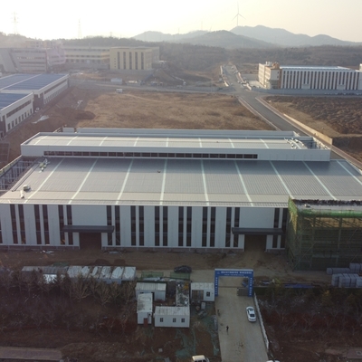 Construção de estruturas pré-fabricadas de aço para oficina de armazém