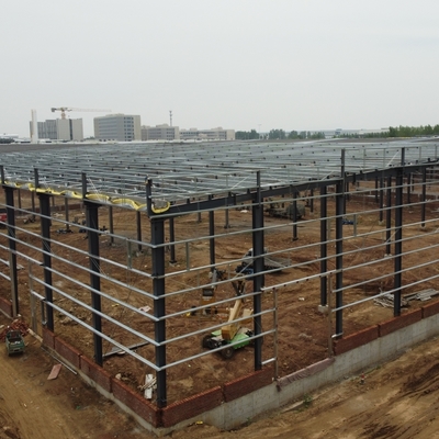 Estruturas pré-fabricadas de aço Edifício Portal Quadro Armazém Q235B Q355B