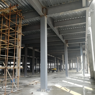 Oficina de estrutura de aço prefabricada personalizada Q235B Q355B ASTM A36